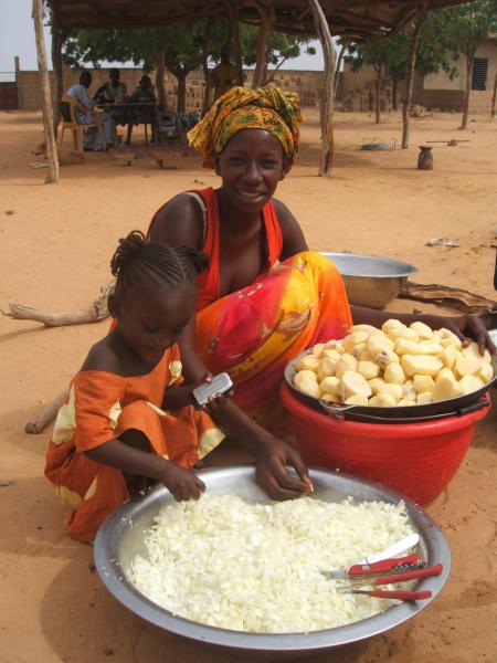 Pr�paratifs pour la f�te de la Korit�